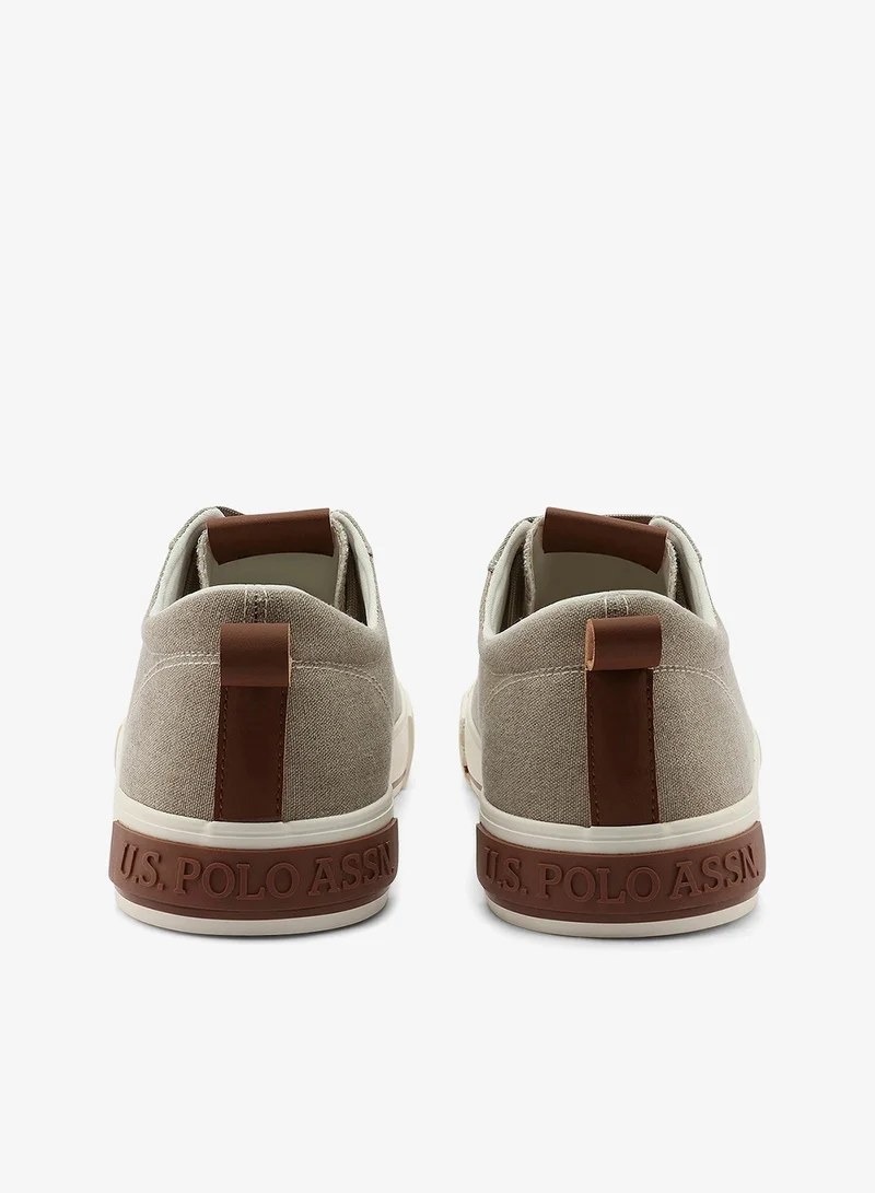 U.S. Polo Assn. Sand Men's Sand Low-Top Sneakers - Lightweight Slip-On Design for Men | Best Price UAE